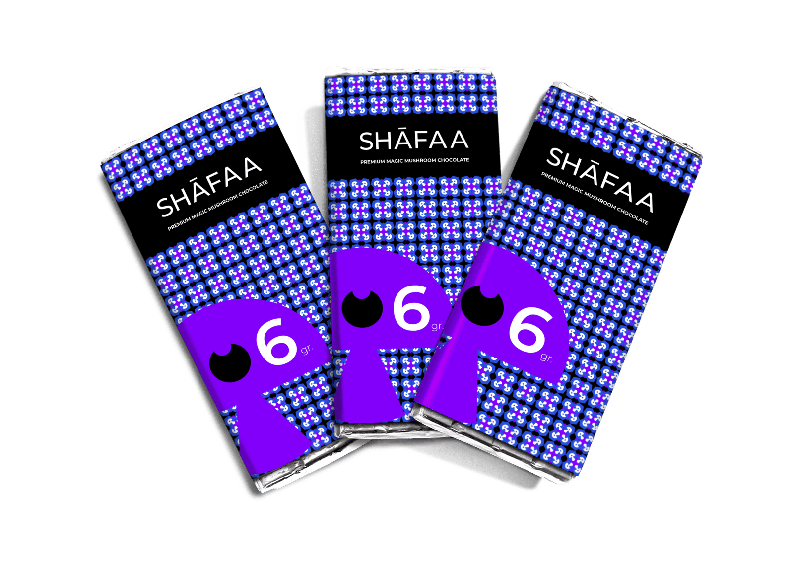 SHAFAA VEGAN PE 6g DARK CHOCOLATE